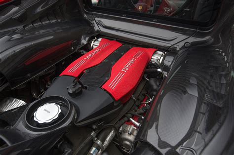 Ferrari 488 Carbon Fiber Engine Room