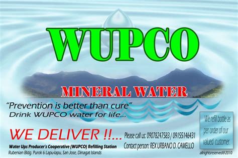 Turtz on the Go: WUPCO Mineral Water Services Extended