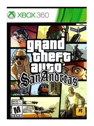 Grand Theft Auto: San Andreas Standard Edition Rockstar Games Xbox 360 ...