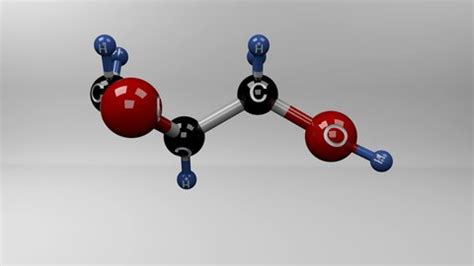 Glycidol Molecule Molecular Structure Glycidol Used Stock Footage Video (100% Royalty-free ...