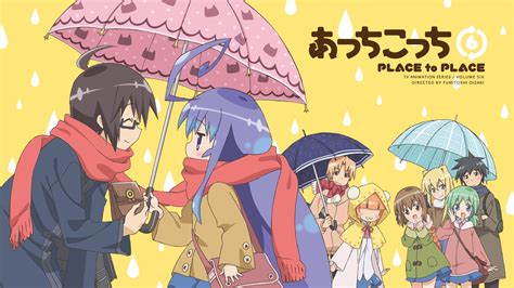 Wallpaper : illustration, anime, cartoon, Acchi Kocchi, Tsumiki Miniwa, comics, Mayoi Katase, Io ...