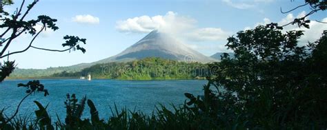 Arenal volcano stock image. Image of coastal, volcano - 8457827