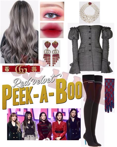 Red Velvet “Peek-A-Boo” Outfit Inspired