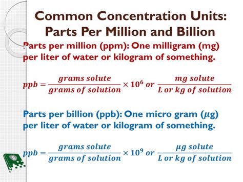 PPT - Units of Concentration PowerPoint Presentation, free download - ID:1604158