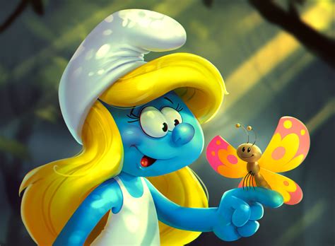 Smurfette by Katya Art : r/alternativeart