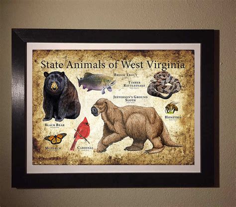 West Virginia State Animals | Etsy Canada