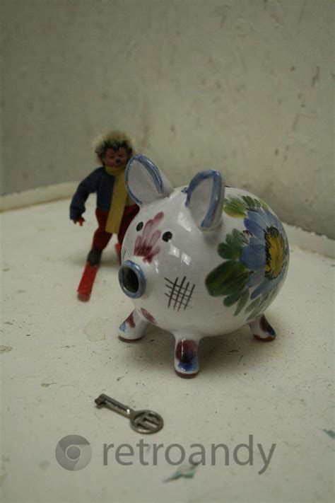 Ceramic piggy bank