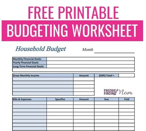 30++ Moving Out Budget Worksheet – Worksheets Decoomo