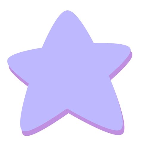 Cute stars shape 17417251 PNG