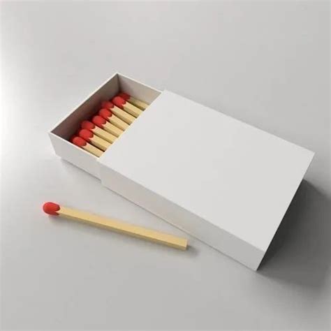 White Plain Matchstick Box, No of Matchsticks Per Box: 40 at Rs 290/box ...