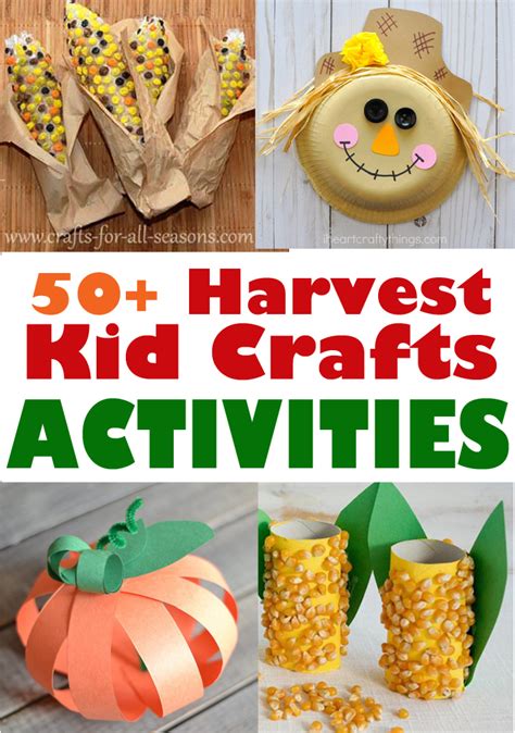 Make Harvest Kid Crafts | Harvest crafts for kids, Harvest crafts, Harvest activities