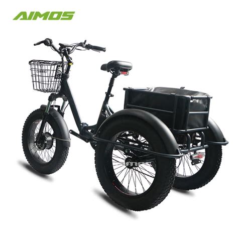 aimos 3 wheel electric bicycle three wheels adult cargo electric bike - E Smart Way