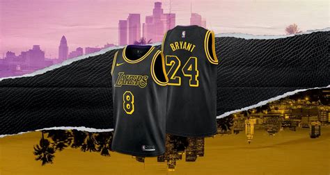 Lakers Black Mamba Jersey - Los Angeles Lakers Kobe Bryant Black Mamba ...