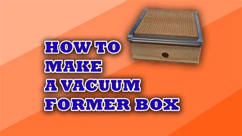 Diy Vaccum Forming / A4 or A5 Vacuum forming machine DIY | Etsy ...