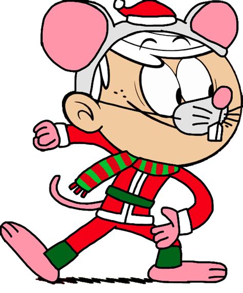 Lincoln Loud in his Christmas Mouse Costume by FinntheJedi1025 on DeviantArt