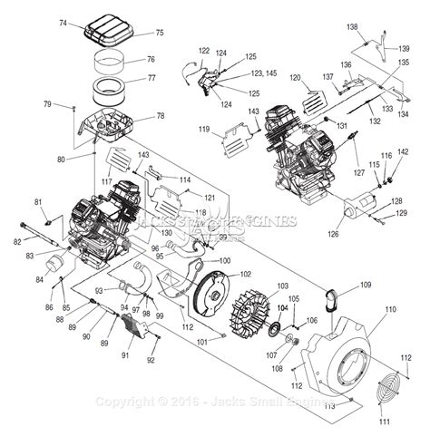 Generac 4666-1 Parts Diagram for Engine II