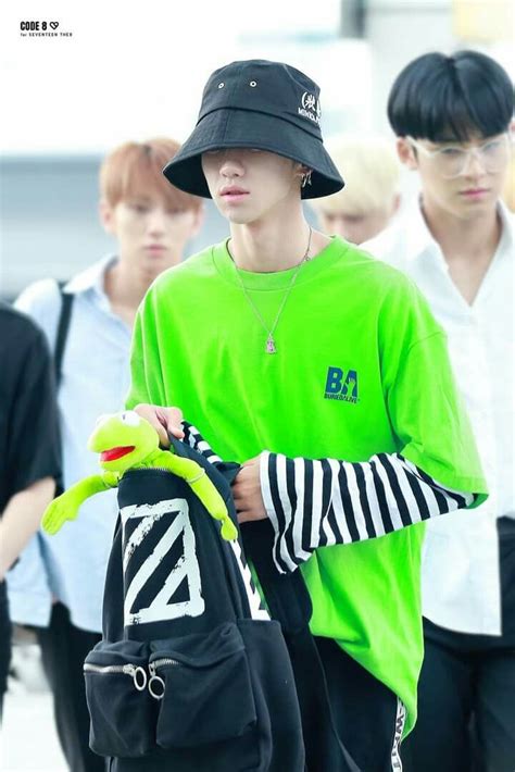 #Seventeen#The8徐明浩 | Airport outfit, Kpop outfits, Kpop fashion