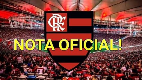 Flamengo emite nova nota oficial sobre o jogo de hoje - Conexão Rubro Negra