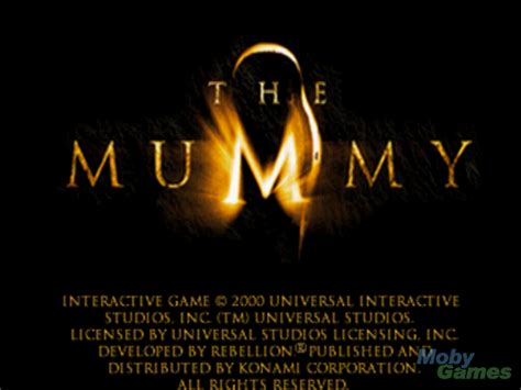 The Mummy (video game) screenshot - The Mummy Movies Photo (33622269) - Fanpop