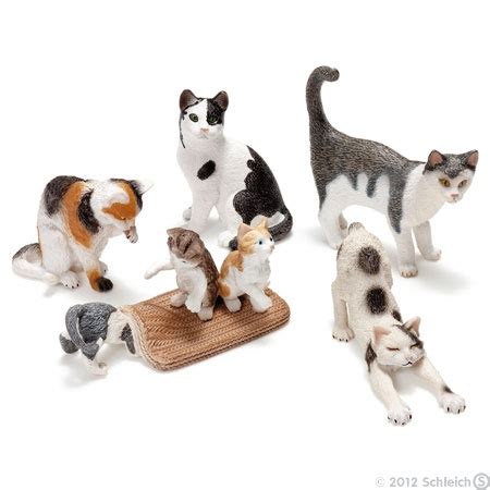 Schleich Cats | Cute wild animals, Diy horse barn, Schleich