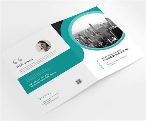 Creative Bi-Fold Brochure Template Designs | Graphics Design | Graphic ...