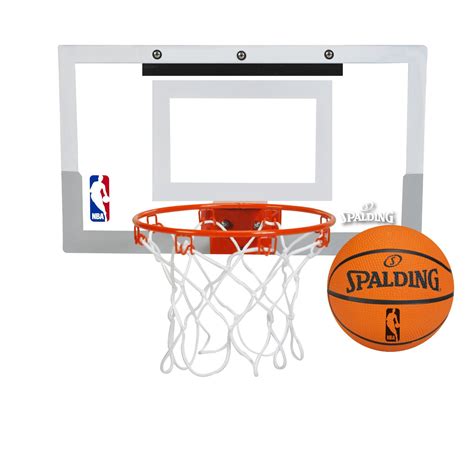 New NBA indoor basketball hoop - Spalding NBA Slam Jam Over-The-Door Mini Basketball Hoop