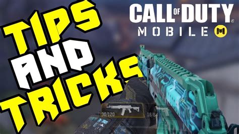 Call of duty Mobile! Tips and tricks - YouTube