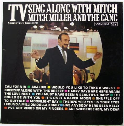 Mitch Miller: TV Sing Along With Mitch Miller and The Gang | How to memorize things, Singing ...