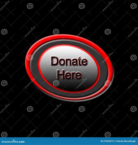 Donate Here Button Stock Photography - Image: 27040472