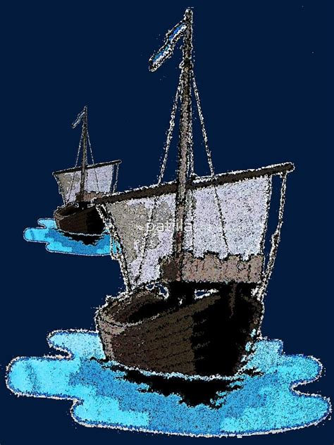 "Medieval Trade Ship Cog" by patjila | Redbubble