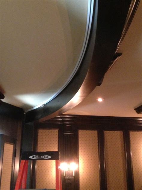 TechPoint1 designed and installed Lutron custom curved automated drapery track. | Installation ...