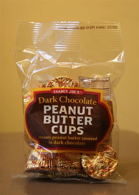 Trader Joe's Dark Chocolate Peanut Butter Cups | Peanut butter cups ...