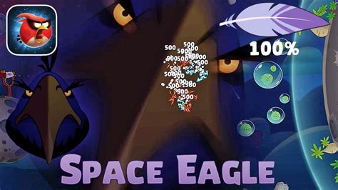 Angry Birds Reloaded In Space - Space Eagle 100% Gameplay - YouTube