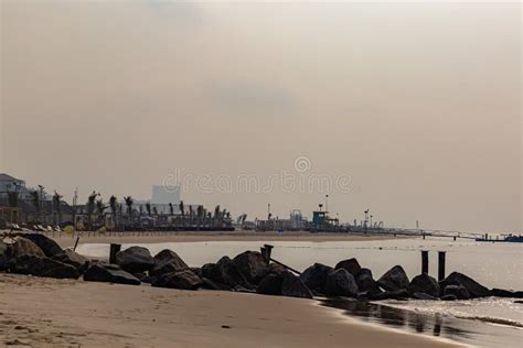 Lagos Beaches; Landmark Beach Victoria Island On A Mid Morning With Harmattan Haze Stock Image ...