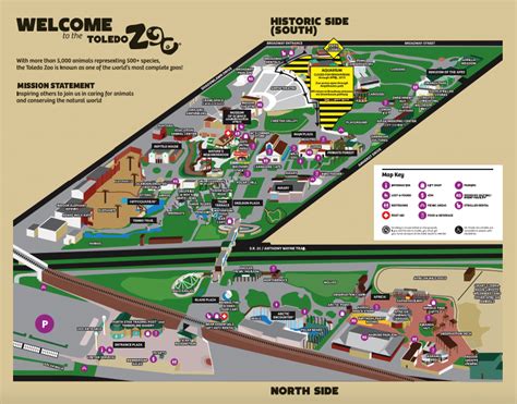 Toledo Zoo Map and Brochure (2010 - 2024) | ThemeParkBrochures.net