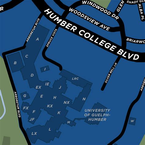 Humber College North Campus Map Print – Jelly Brothers