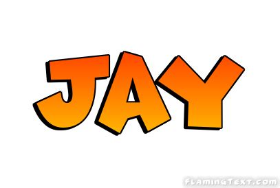 Jay Logo | Outil de conception de nom gratuit à partir de texte flamboyant