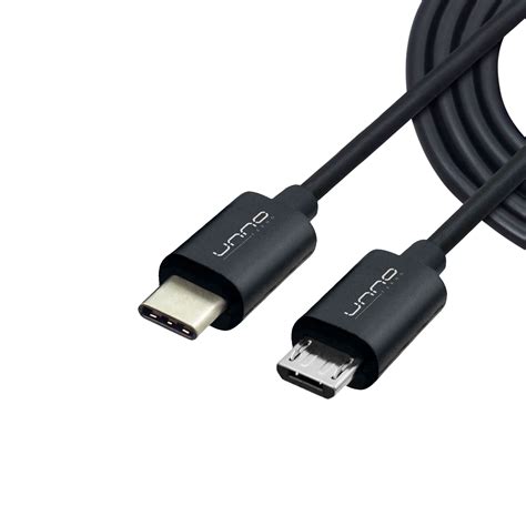 USB C TO MICRO USB A CABLE | 5 FT CB4058BK | Unno Tekno