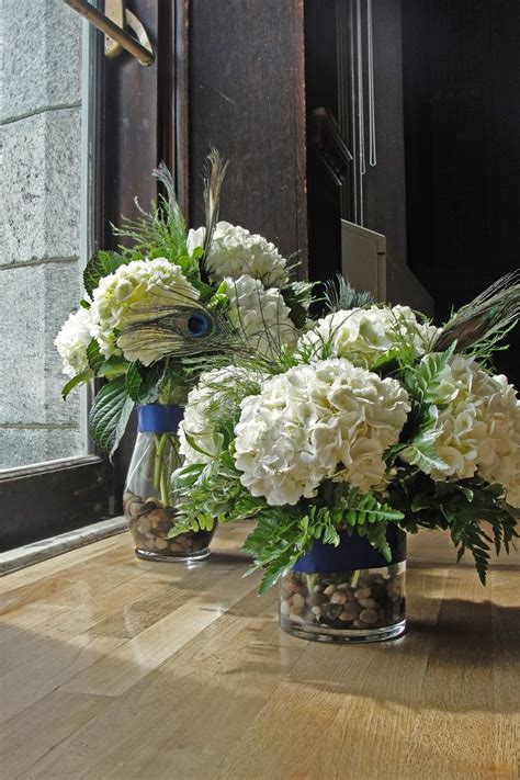 Hydrangea centerpieces Reception Centerpieces Pinterest - Hydrangea