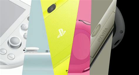 PS Vita that's lighter, thinner and comes in six different colors ...