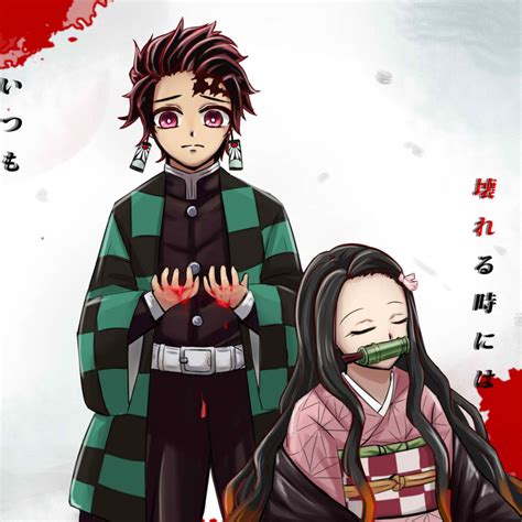 1080x1080 Resolution Tanjirou Kamado and Nezuko Kamado 1080x1080 ...