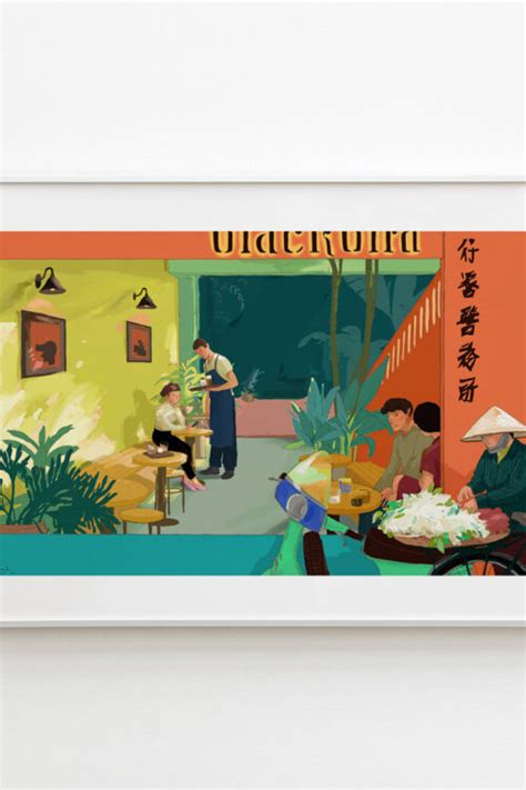 The Hanoi Chair Story Art Print - Collective Memory