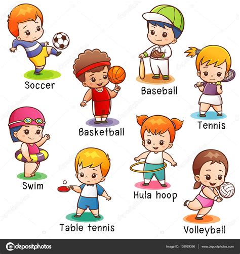 Cartoon Sport character Stock Vector Image by ©sararoom #138029386