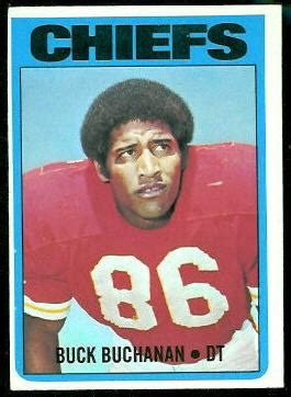 1972 Topps Football Card #204: Buck Buchanan