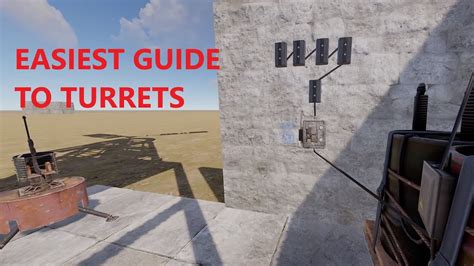 Rust Turret Guide Super Easy - YouTube