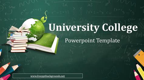 University College | Powerpoint template free, Powerpoint templates, Powerpoint presentation ...