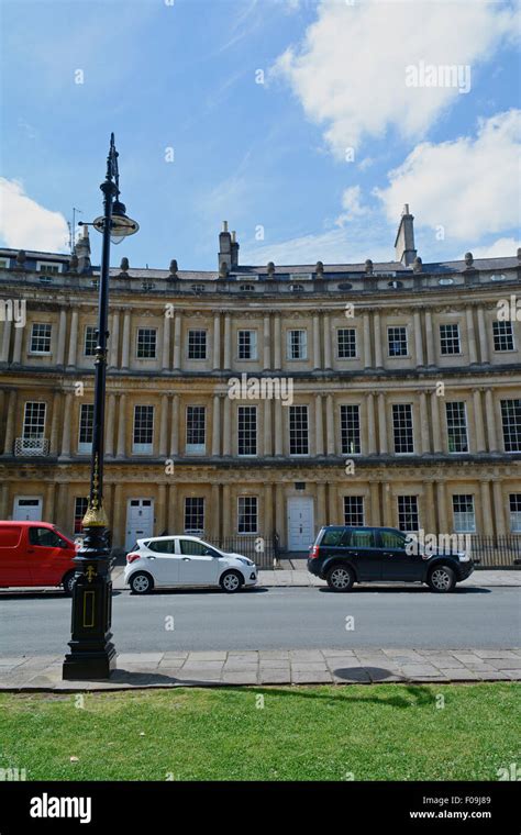 The Circus, City of Bath Architecture, England, UK Stock Photo - Alamy