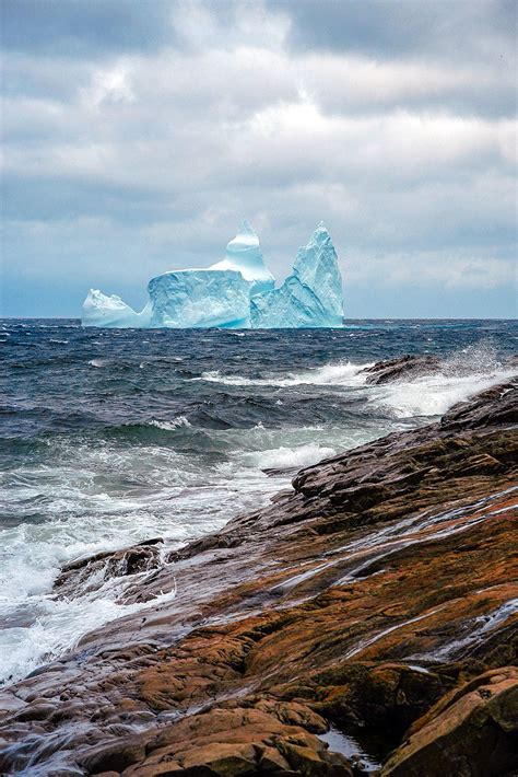 Castle Shaped Iceberg off Cape Spear | Newfoundland and labrador, Labrador canada, Newfoundland