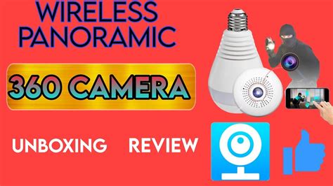 Wireless Panoramic 360 Security Camera Unboxing || Review || Learntechpak || - YouTube