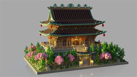 Chinese House Minecraft Map